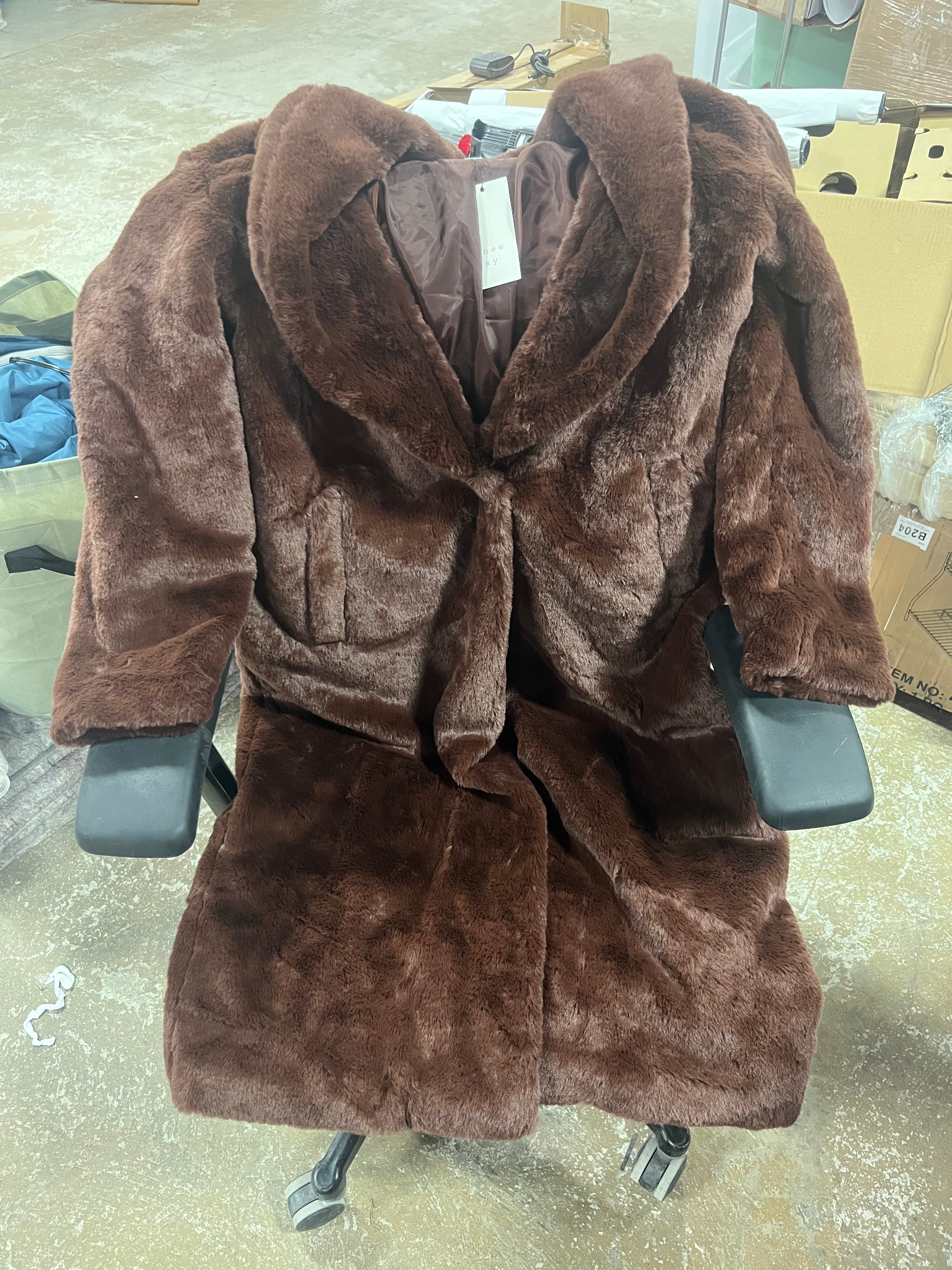 Women's Long Faux Fur Jacket