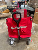 3 in 1 EZ Fold Wagon with Canopy - Red