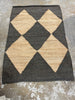 Pandora Diamond Jute Indoor Area Rug