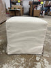 Lynwood Slipcover Cube Ottoma