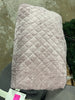 Luxe Diamond Stitch Velvet Quilt - Full/Queen