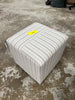 Lynwood Square Upholstered Cube Ottoman