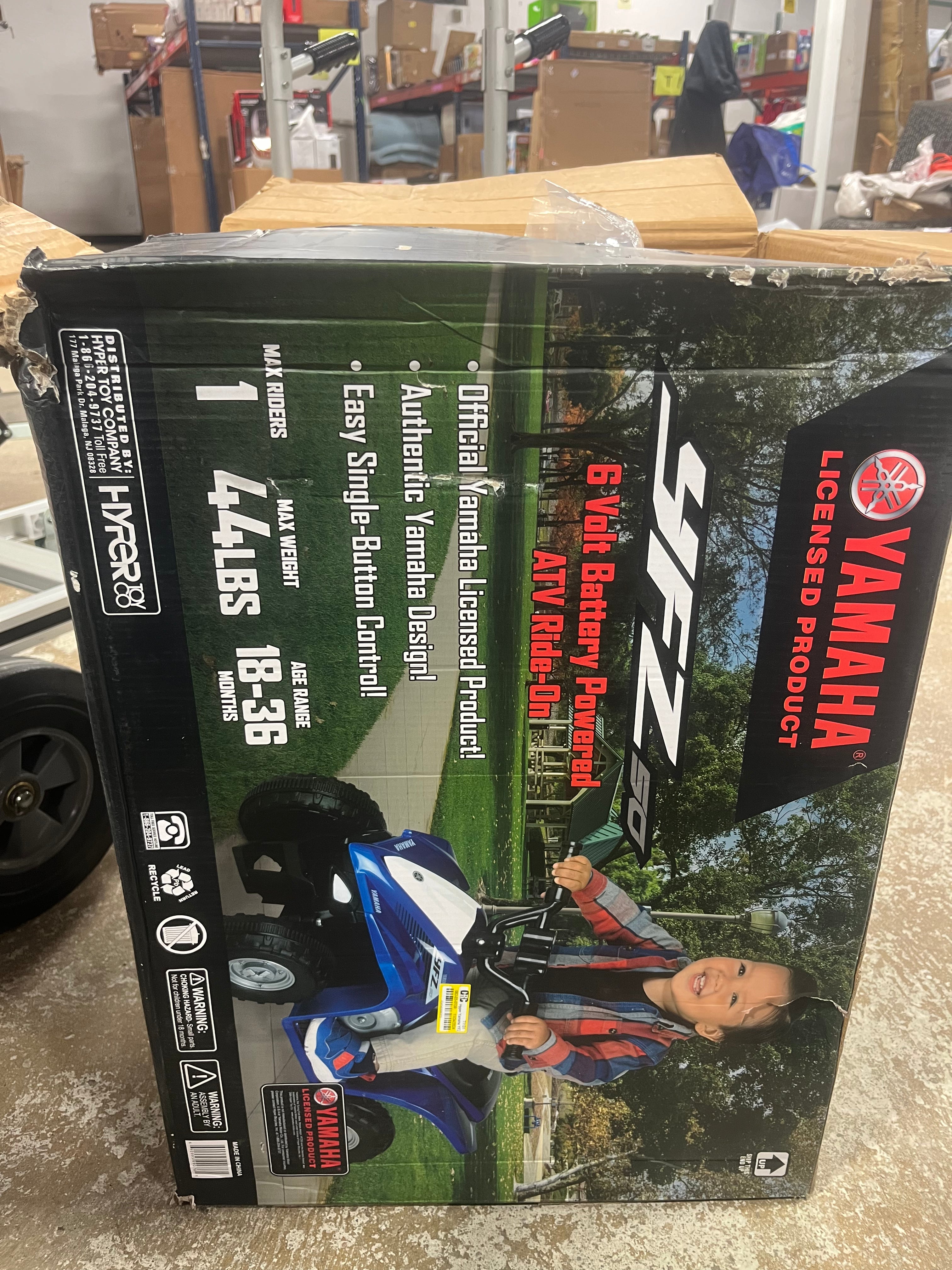 ATV 6 Volt Battery Powered Ride-On for Kids' - Blue