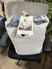 3pc Washed Loop Stripe Comforter Bedding Set Full/Queen