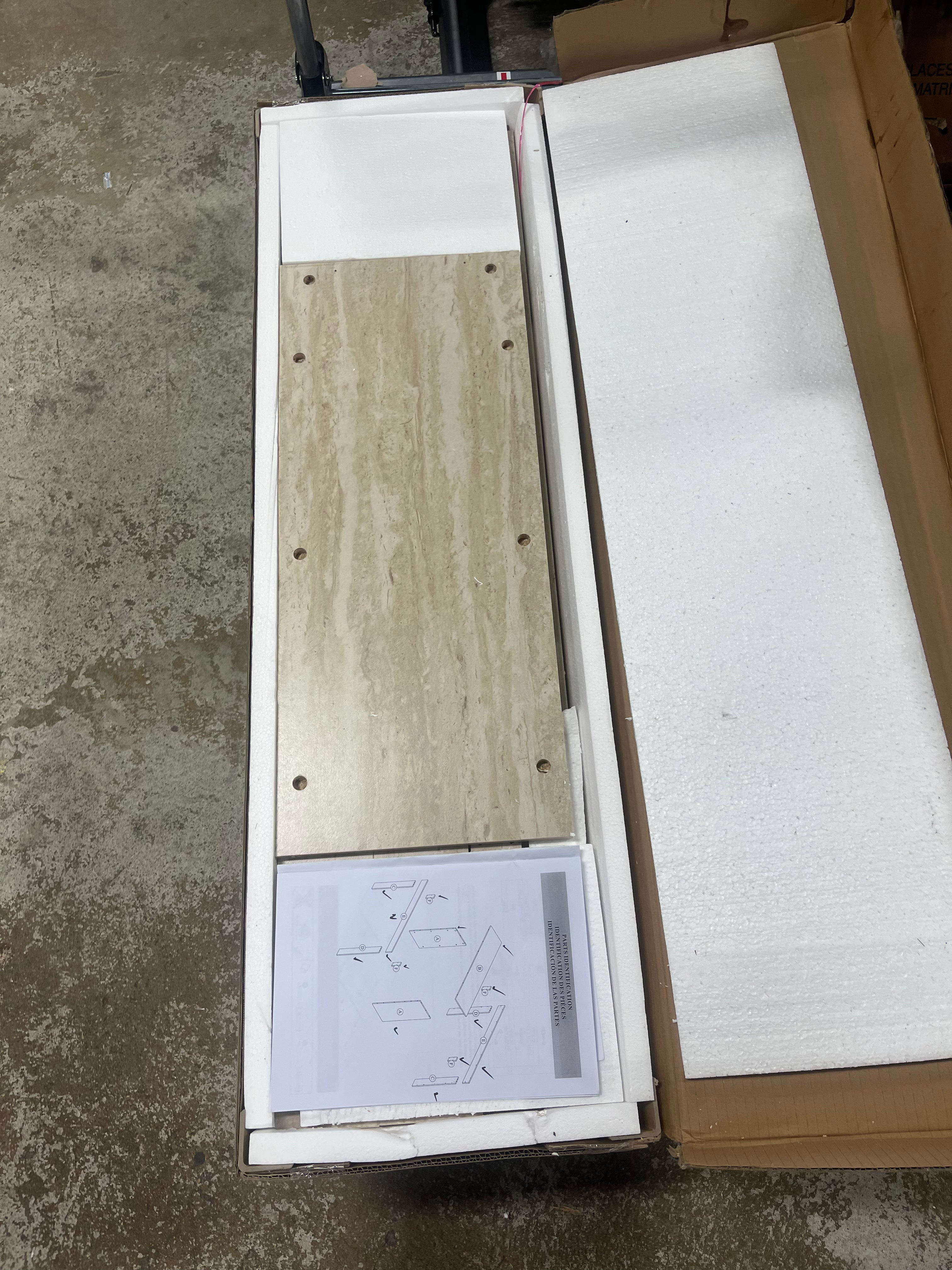 Hendrix Rectangular Wood Console Table – Salvage & Co Indy