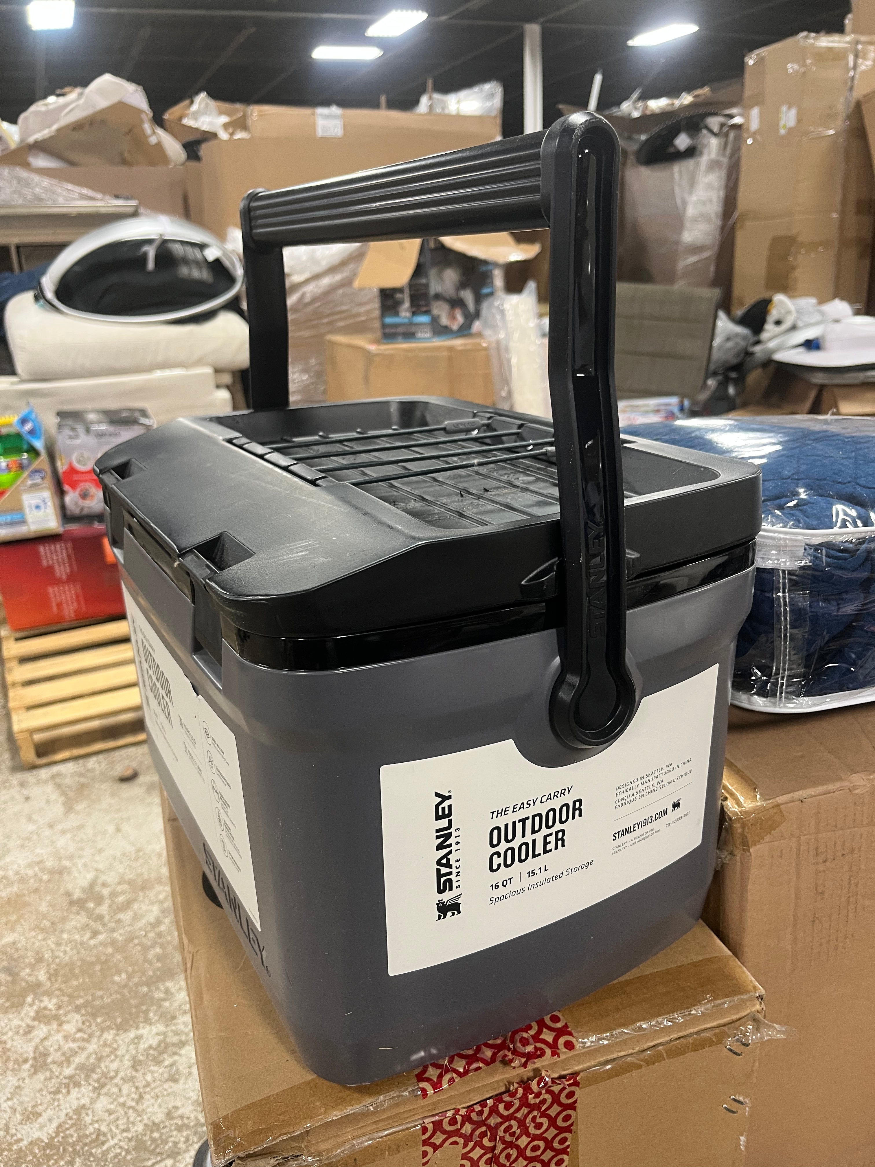 Adventure Leakproof Outdoor Cooler | Heavy Duty Camping Cooler with Flat Top Doubles as Seat | BPA-Free