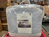 8pc Pinch Pleat Comforter Bedding Set Queen