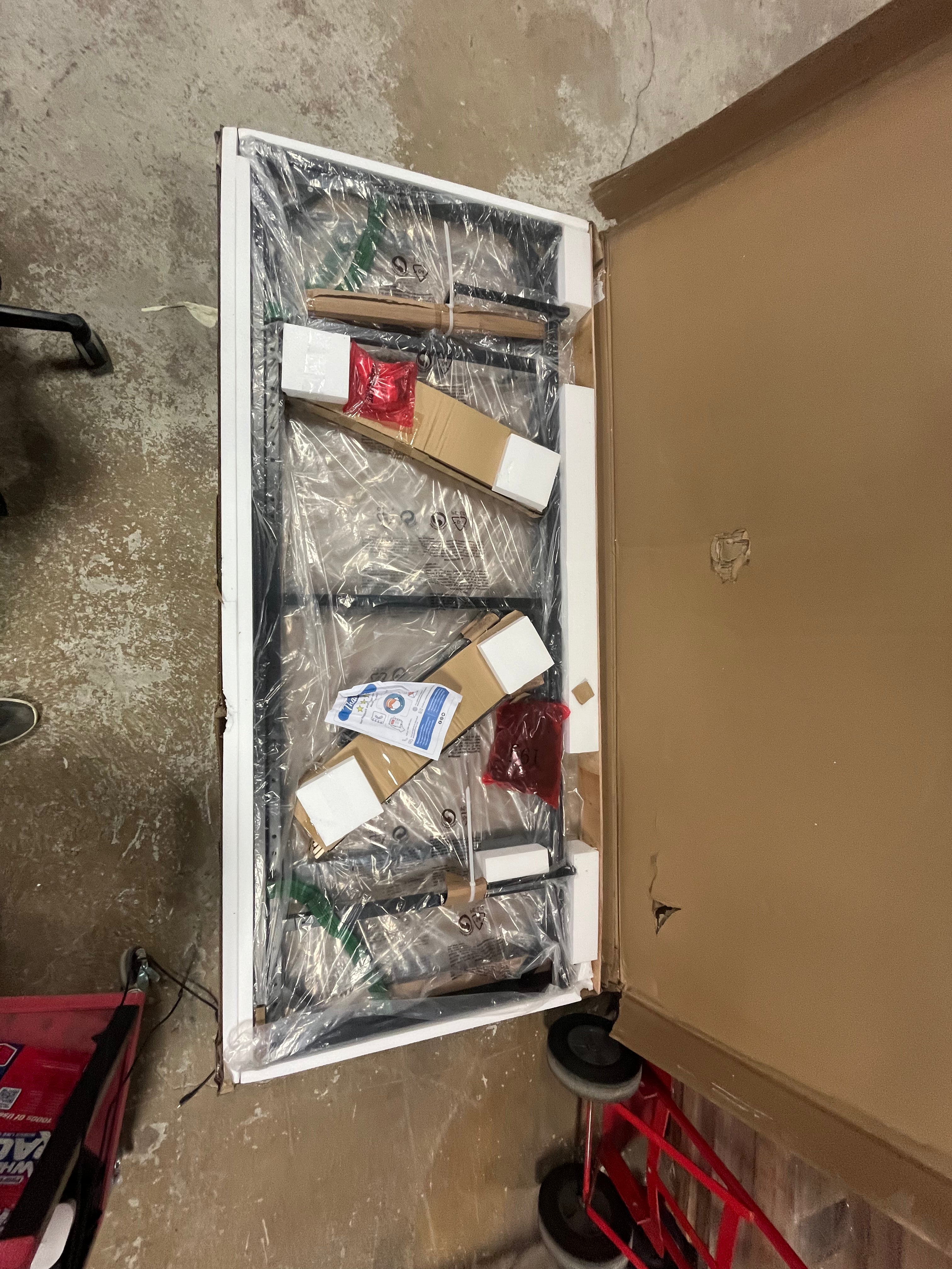 Wall Bed Frame and Mechanism Kits Queen Size Vertical Opening (Cabinet not included)