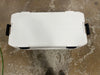 Latitude Marine Ultra Hard-Sided Cooler, White and Moonscape Gray