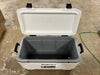 Latitude Marine Ultra Hard-Sided Cooler, White and Moonscape Gray
