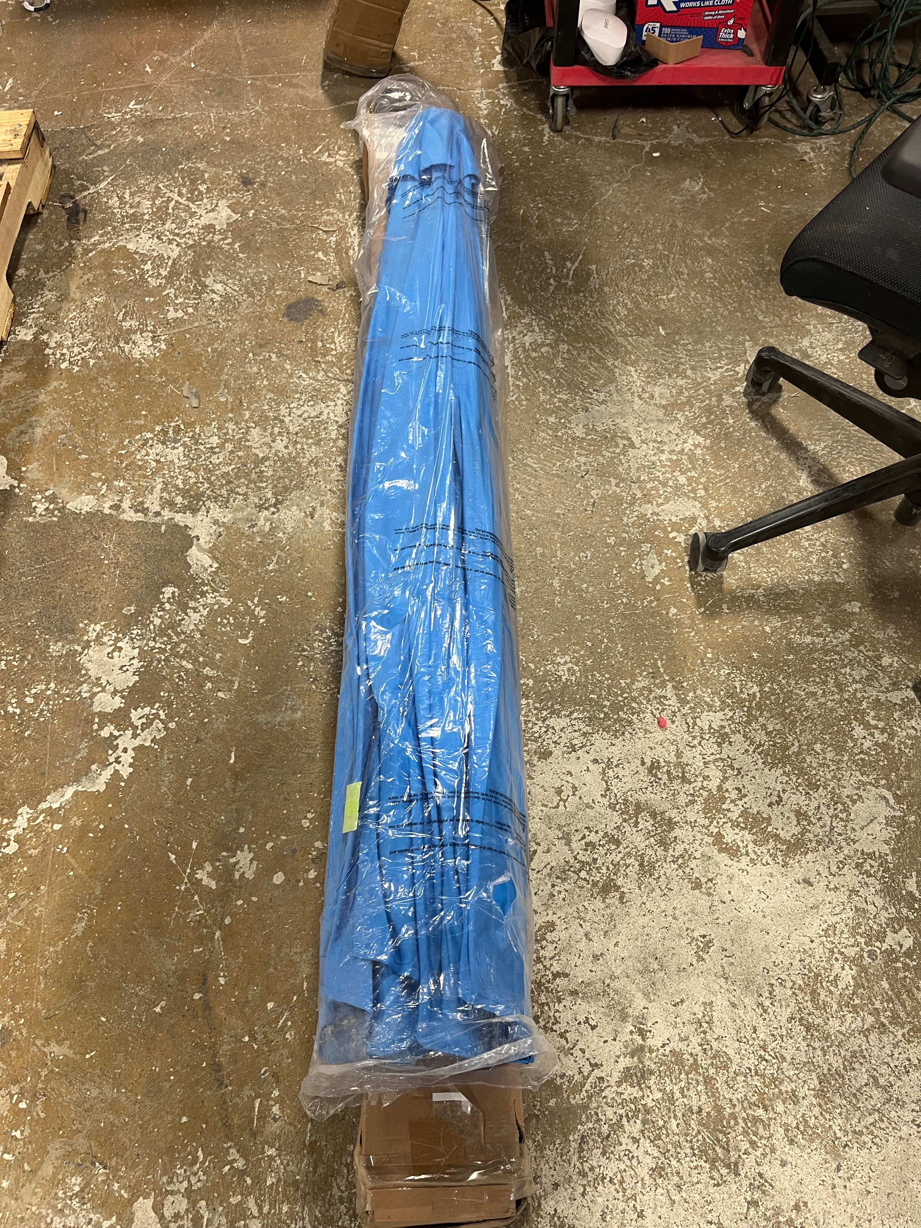 Patio Umbrella Top ONLY (Brilliant Blue)