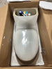 Black Ally Standard Bathroom Toielt, Modern Toilet with Comfort Chair Height Floor Mounted(Seat Included)