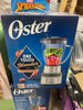 2-in-1 One Touch Blender - Stainless Steel: Glass Jar, 6 Speeds, Smoothies, Ice Crush, Dishwasher-Safe Parts