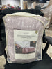 3pc Luxe Distressed Crinkle Velvet Comforter and Sham Set - Full/Queen