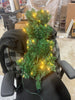 Pre-lit Hinged Pencil Christmas Tree