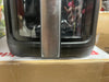 Digital Window Air Fryer with 12 Presets & Guided Cooking Black: Stainless Steel