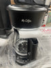 12-Cup Programmable Coffee Maker Black: Stainless Steel Drip Machine, Dishwasher-Safe, Electric, Paper Filter
