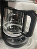 12-Cup Programmable Coffee Maker Black: Stainless Steel Drip Machine, Dishwasher-Safe, Electric, Paper Filter