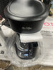 12-Cup Programmable Coffee Maker Black: Stainless Steel Drip Machine, Dishwasher-Safe, Electric, Paper Filter