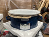 Cook & Carry One Touch Programmable Slow Cooker Poseidon Blue: Locking Lid, Dishwasher-Safe Parts