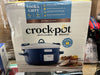 Cook & Carry One Touch Programmable Slow Cooker Poseidon Blue: Locking Lid, Dishwasher-Safe Parts