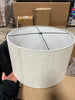 Resin Table Lamp Gray