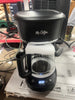 12-Cup Programmable Coffee Maker Black: Stainless Steel Drip Machine, Dishwasher-Safe, Electric, Paper Filter
