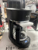 12-Cup Programmable Coffee Maker Black: Stainless Steel Drip Machine, Dishwasher-Safe, Electric, Paper Filter