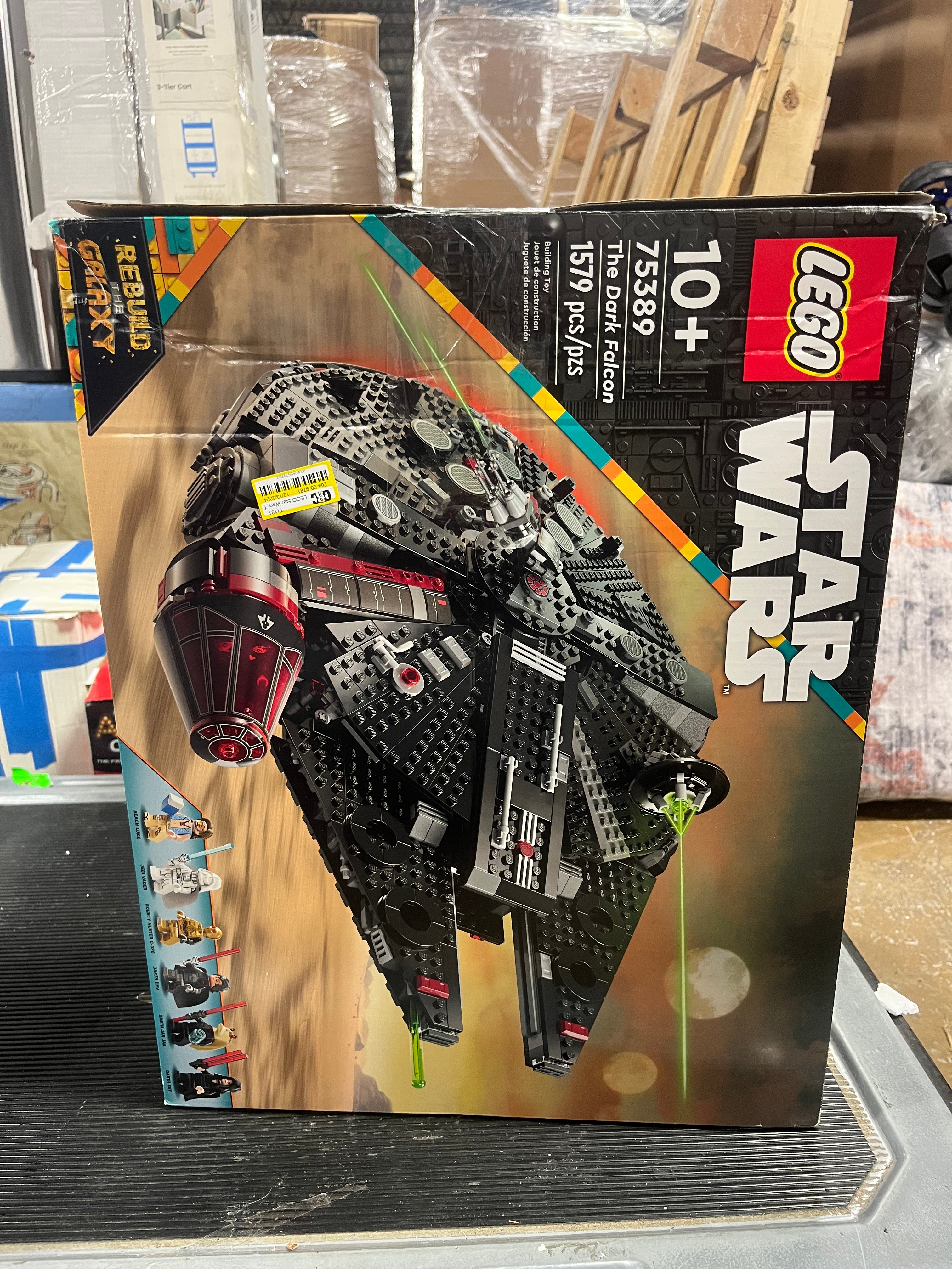 Star Wars The Dark Falcon Buildable Toy Vehicle