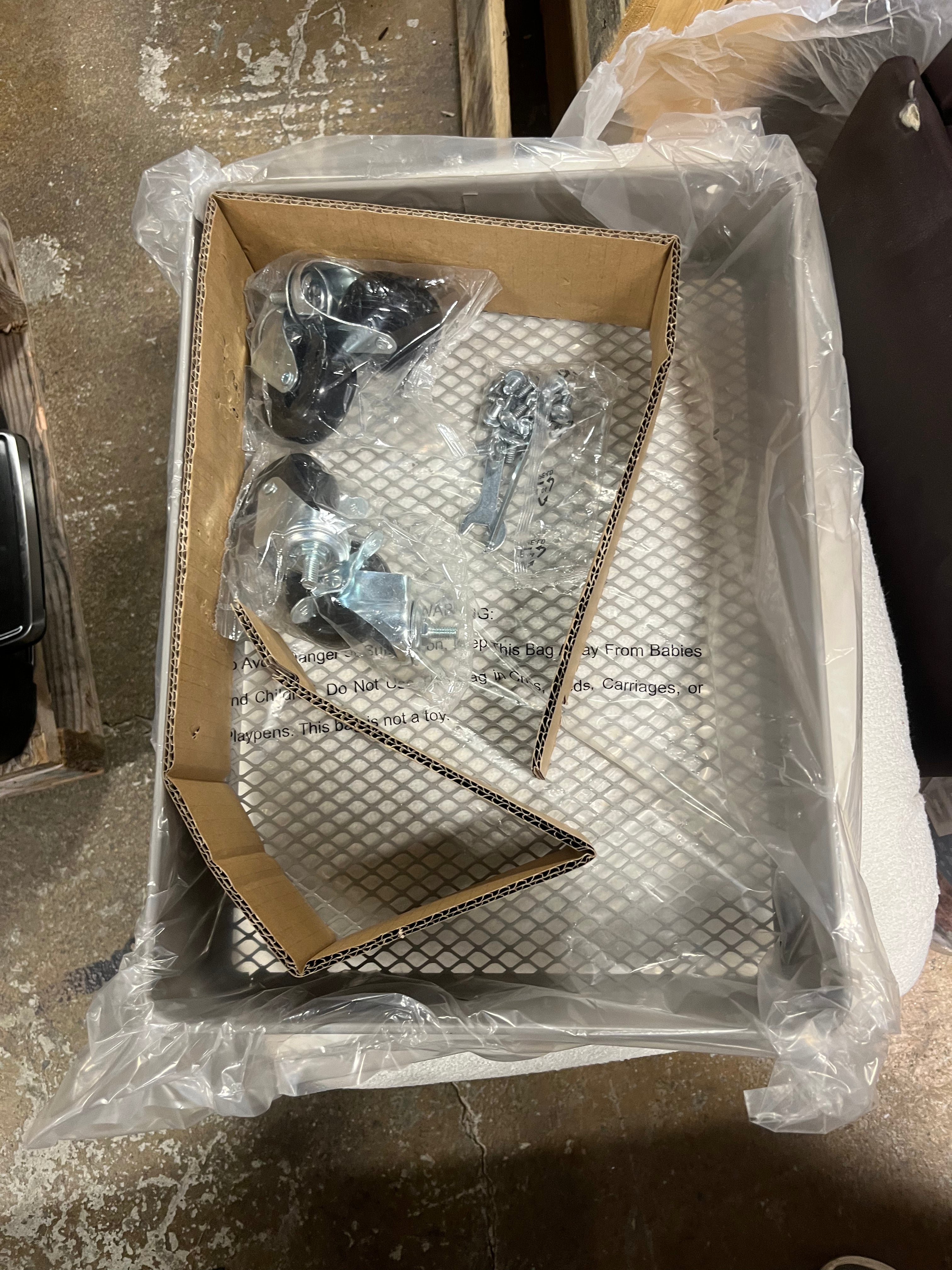 3 Tier Metal Utility Cart