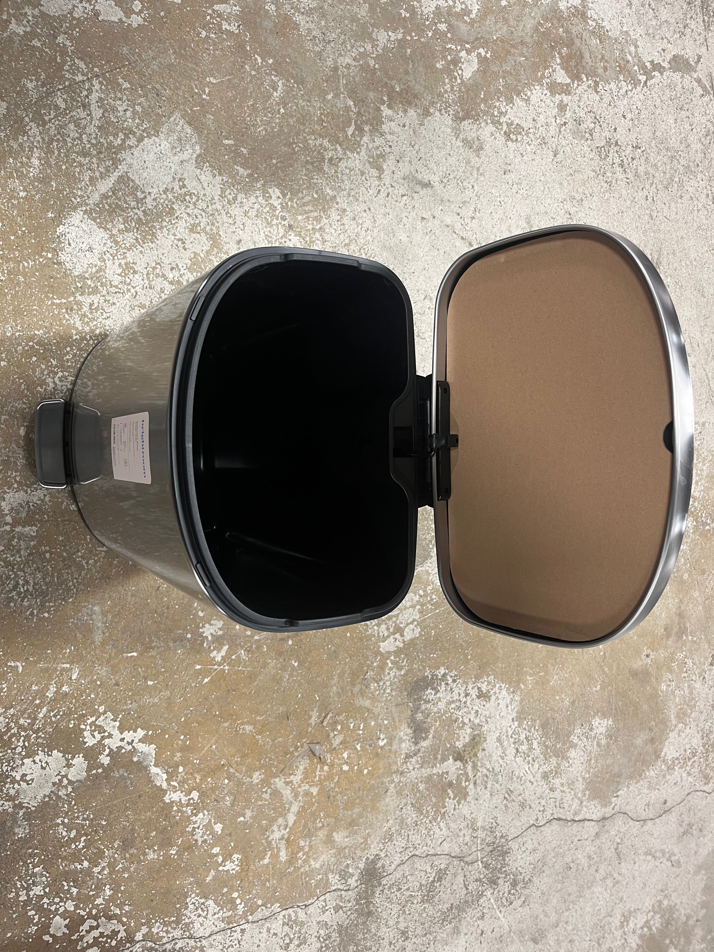 Rectangular Step Trash Can