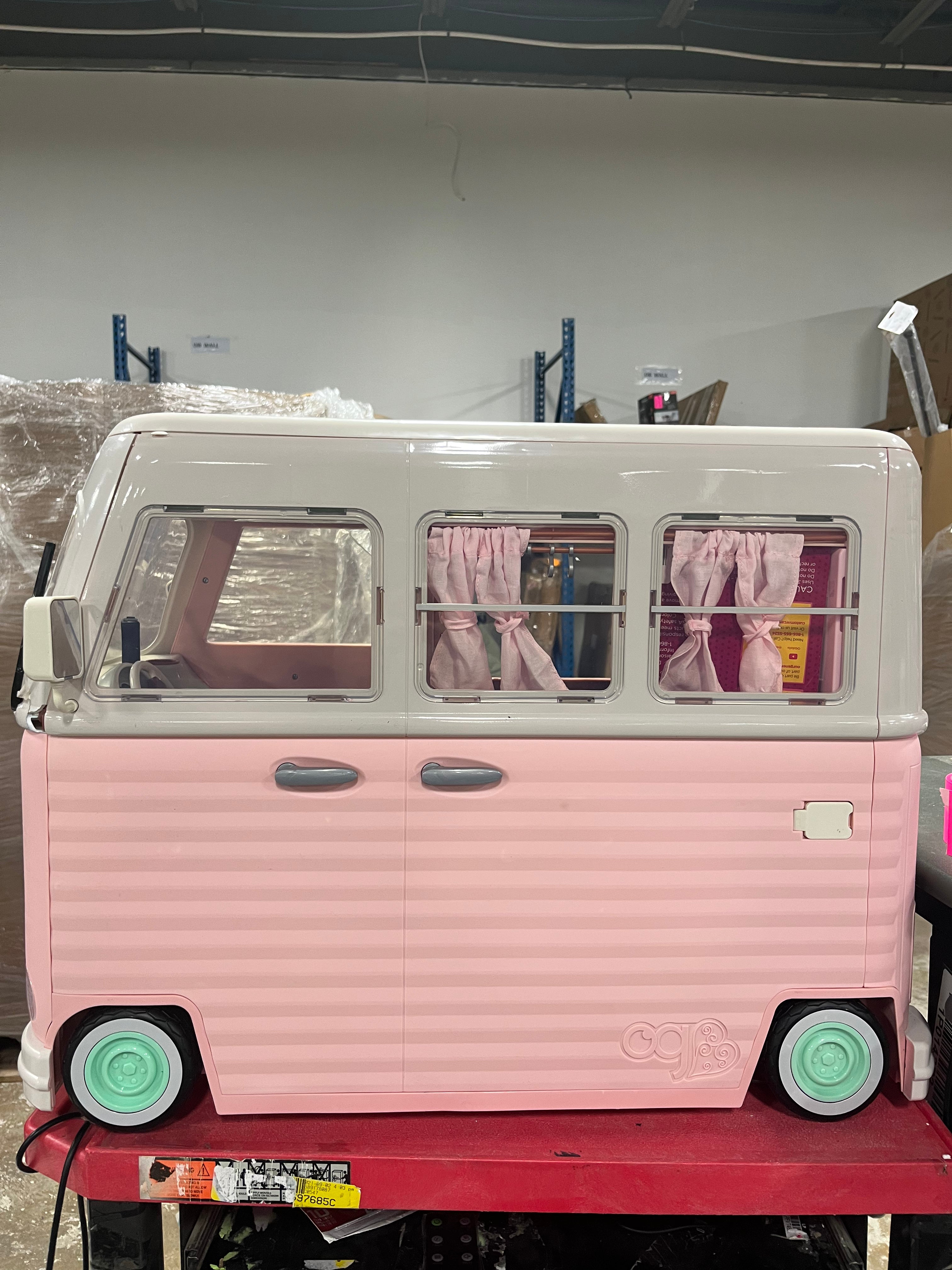Country Cruising RV Camper Vehicle Playset for Dolls
