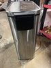 Slim Step Trash Can -  Stainless Steel Kitchen Garbage Can, Indoor, Smooth Finish, Silver