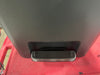 Plastic Locking Lid Step Trash Can Black - Indoor Kitchen Garbage Can, Spot Clean