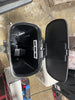 Plastic Locking Lid Step Trash Can Black - Indoor Kitchen Garbage Can, Spot Clean