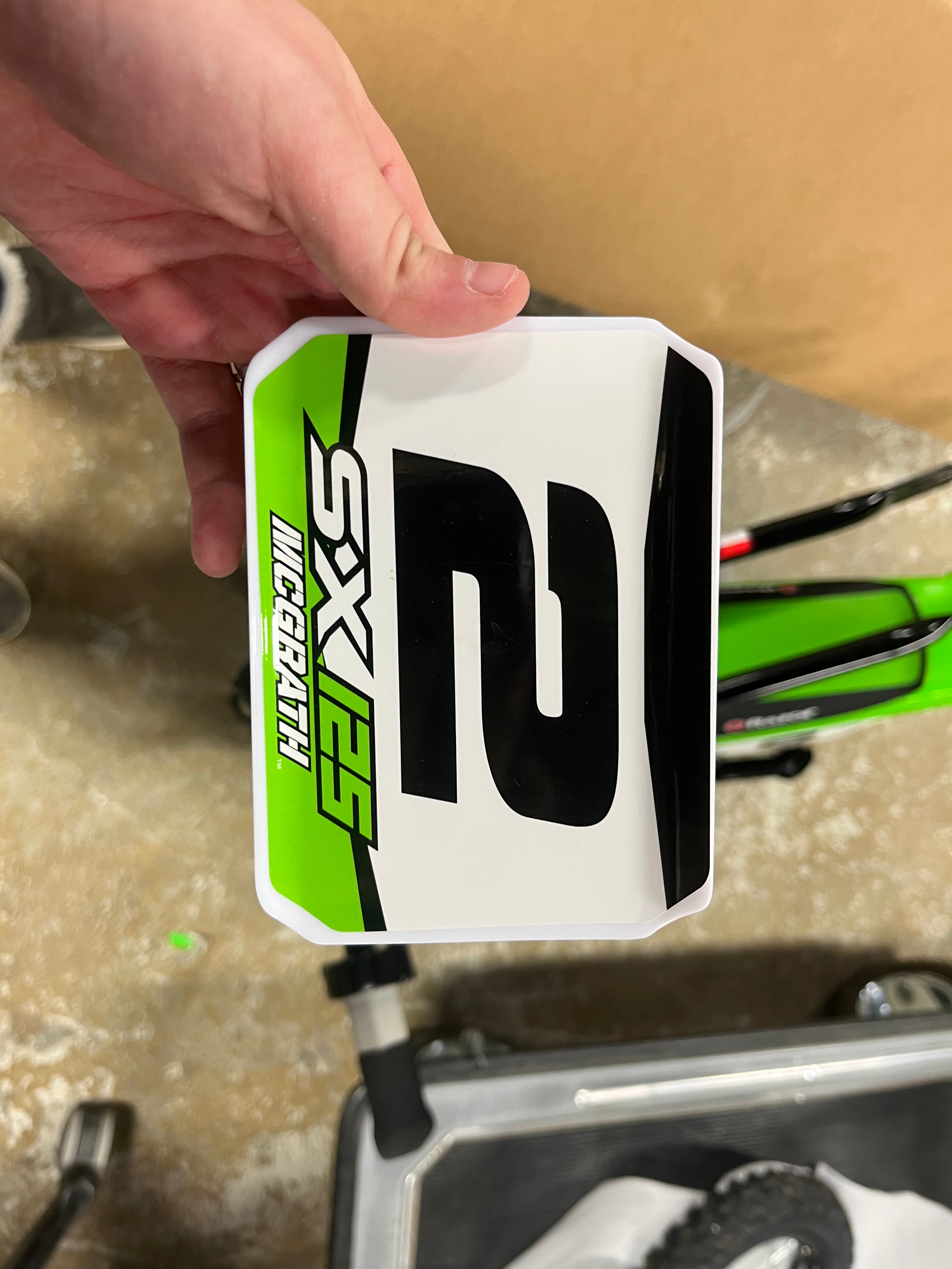 McGrath Dirt Electric Bike - Green