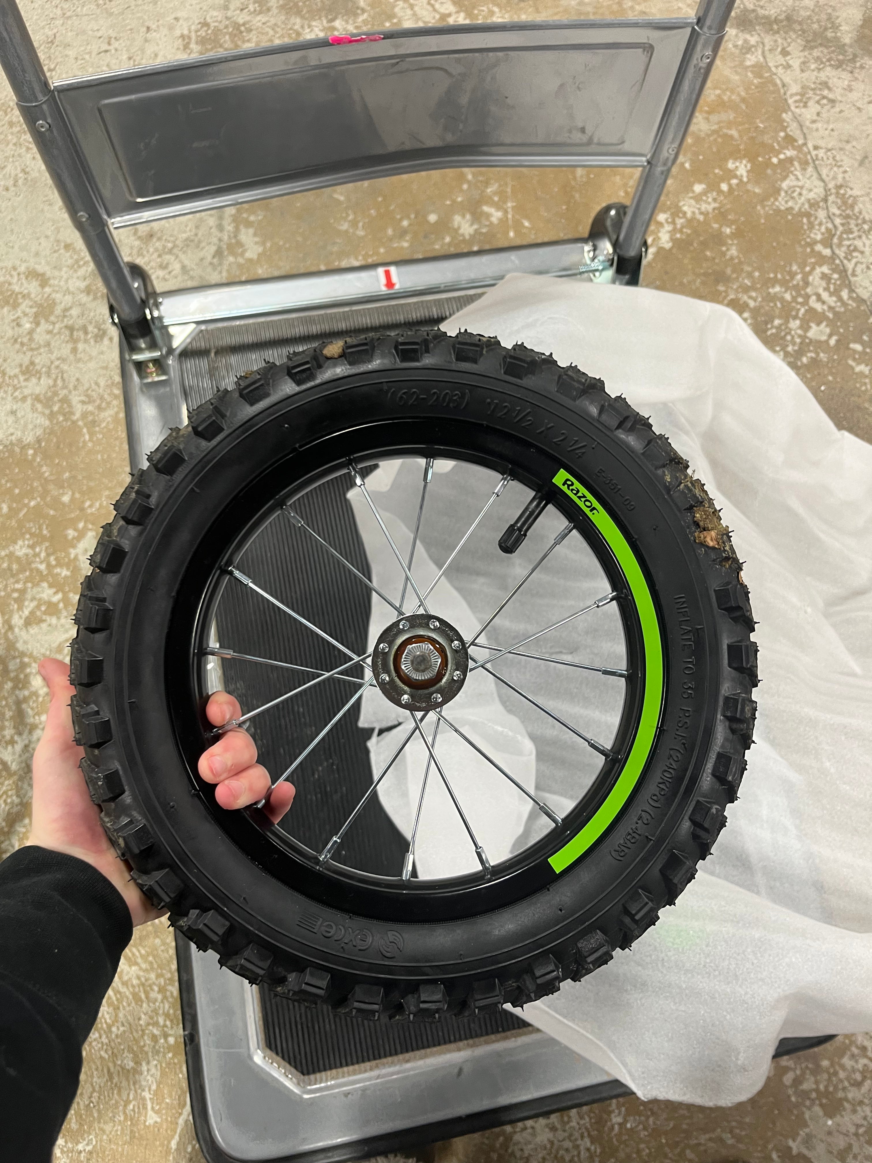 McGrath Dirt Electric Bike - Green