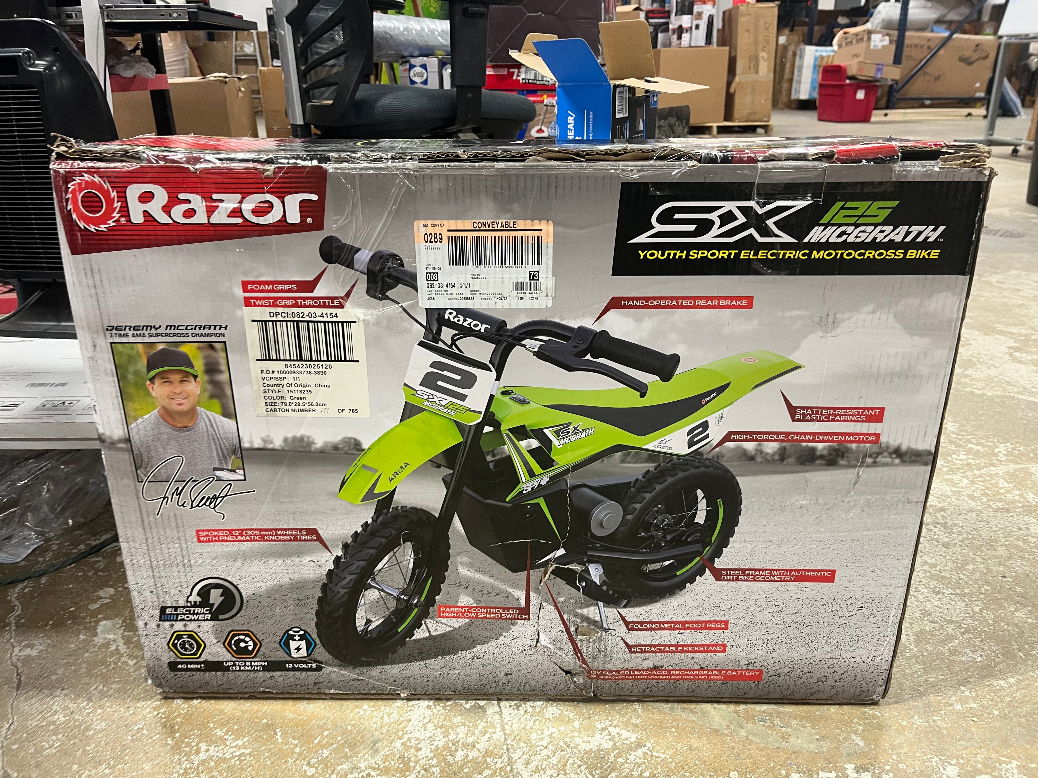 McGrath Dirt Electric Bike - Green