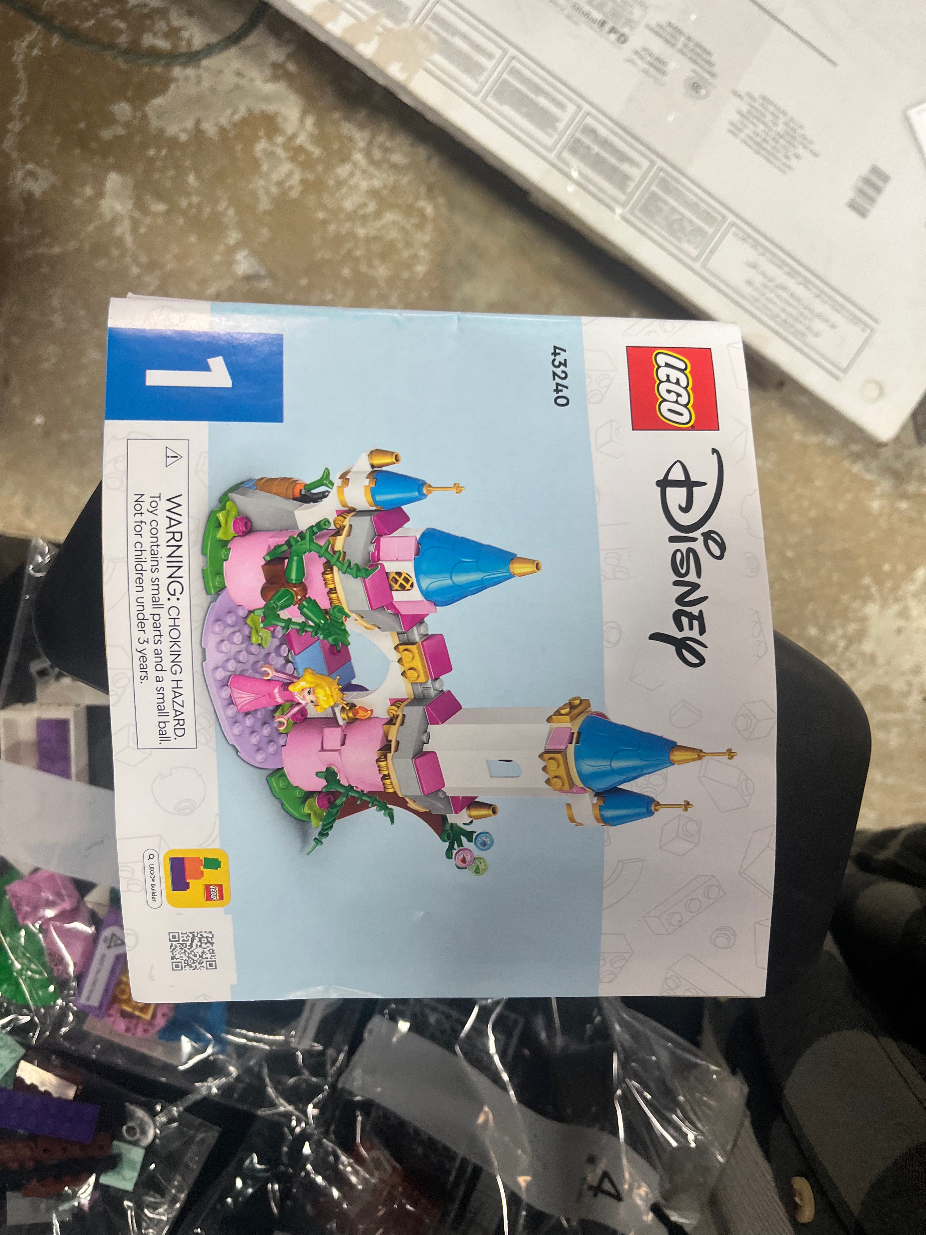Princess Maleficent's Dragon Form Castle and Horse Toy