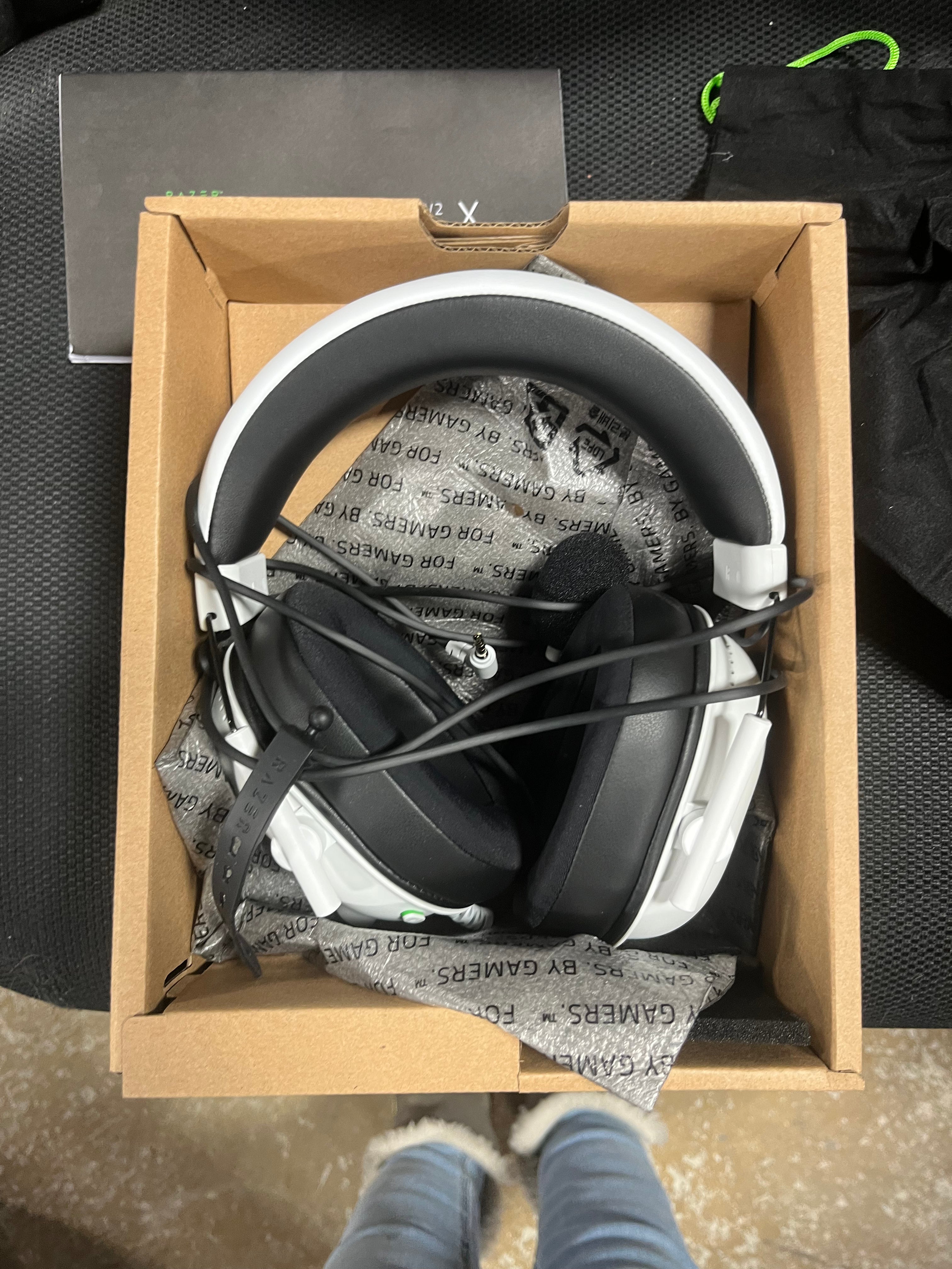 Blackshark V2 X Wired Gaming Headset for PlayStation 4/Nintendo Switch/PC - White