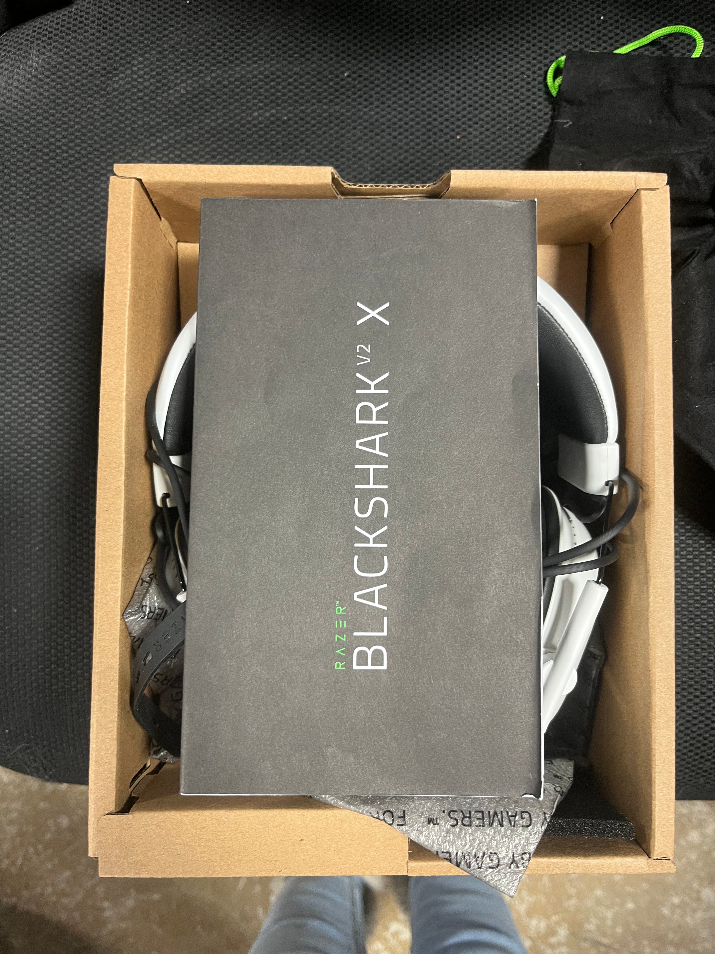 Blackshark V2 X Wired Gaming Headset for PlayStation 4/Nintendo Switch/PC - White