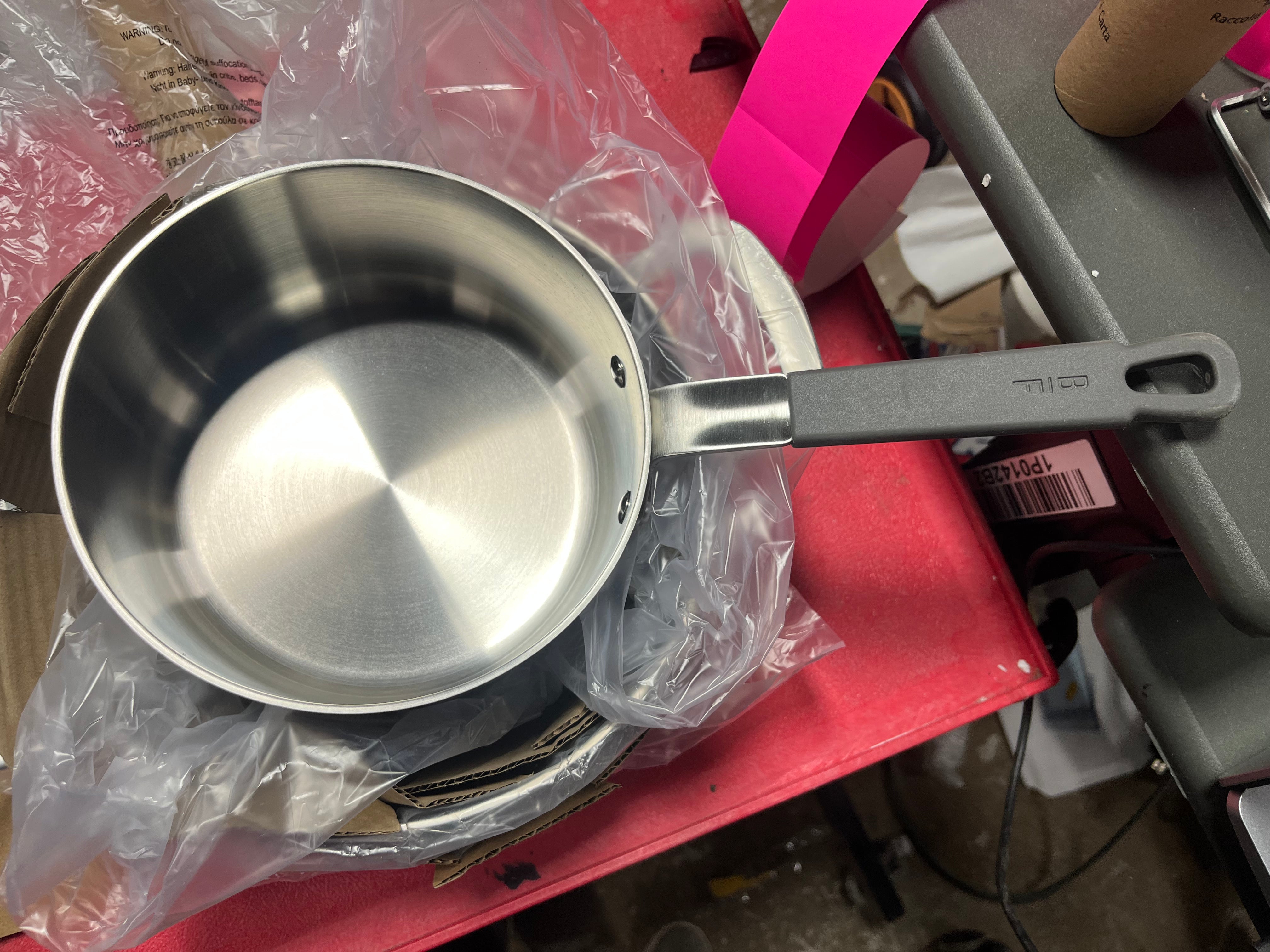 10pc Stainless Steel Cookware Set