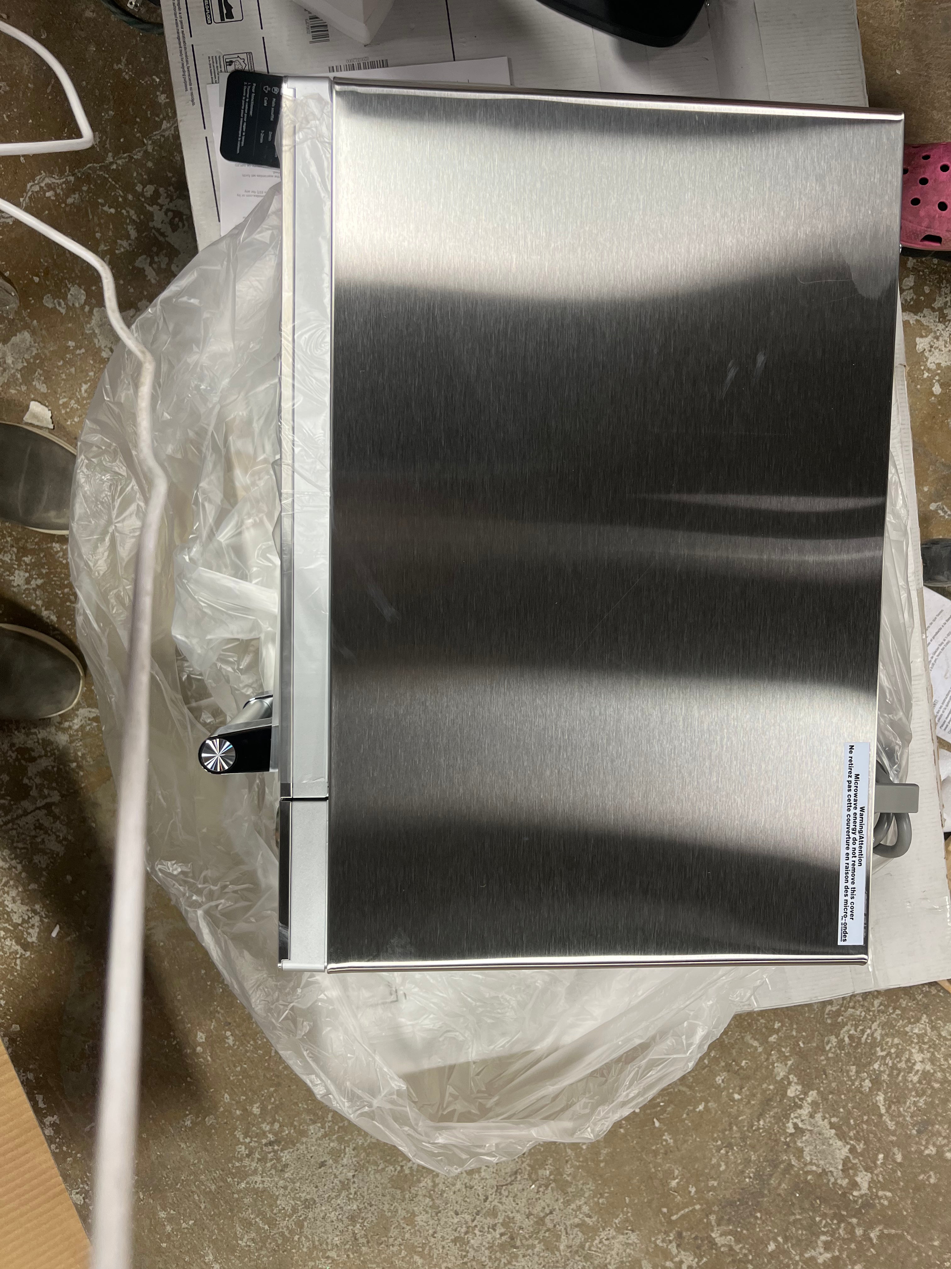 Equipment Countertop Commercial Microwave Oven with Dial, Stainless Steel