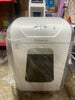 Powershred 12-Sheet Cross-Cut Paper Shredder - White: Safety Switch, Shreds Staples & Clips, Auto Start/Stop