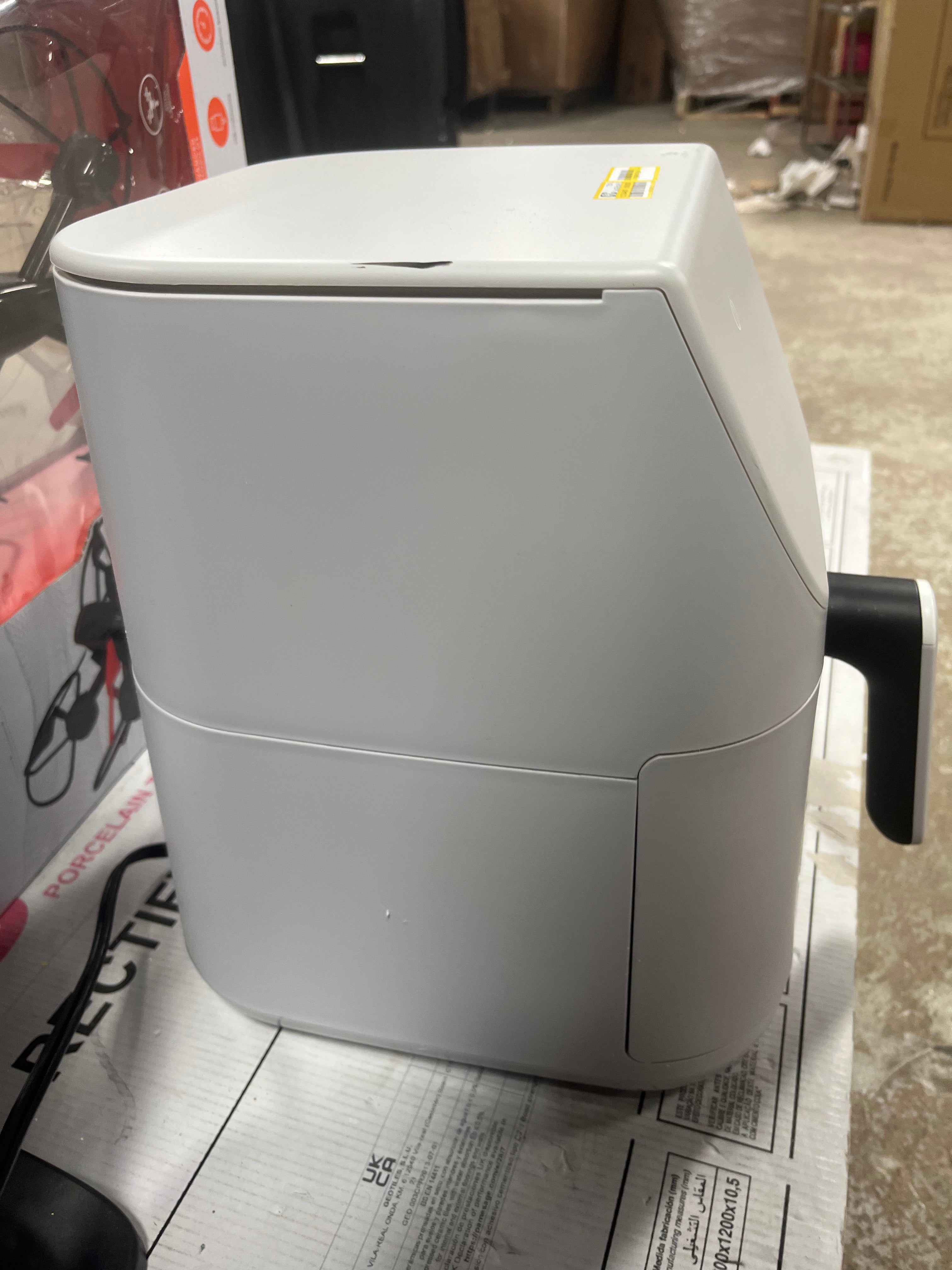 Air Fryer Gray: Electric Fryer, Dishwasher-Safe Parts