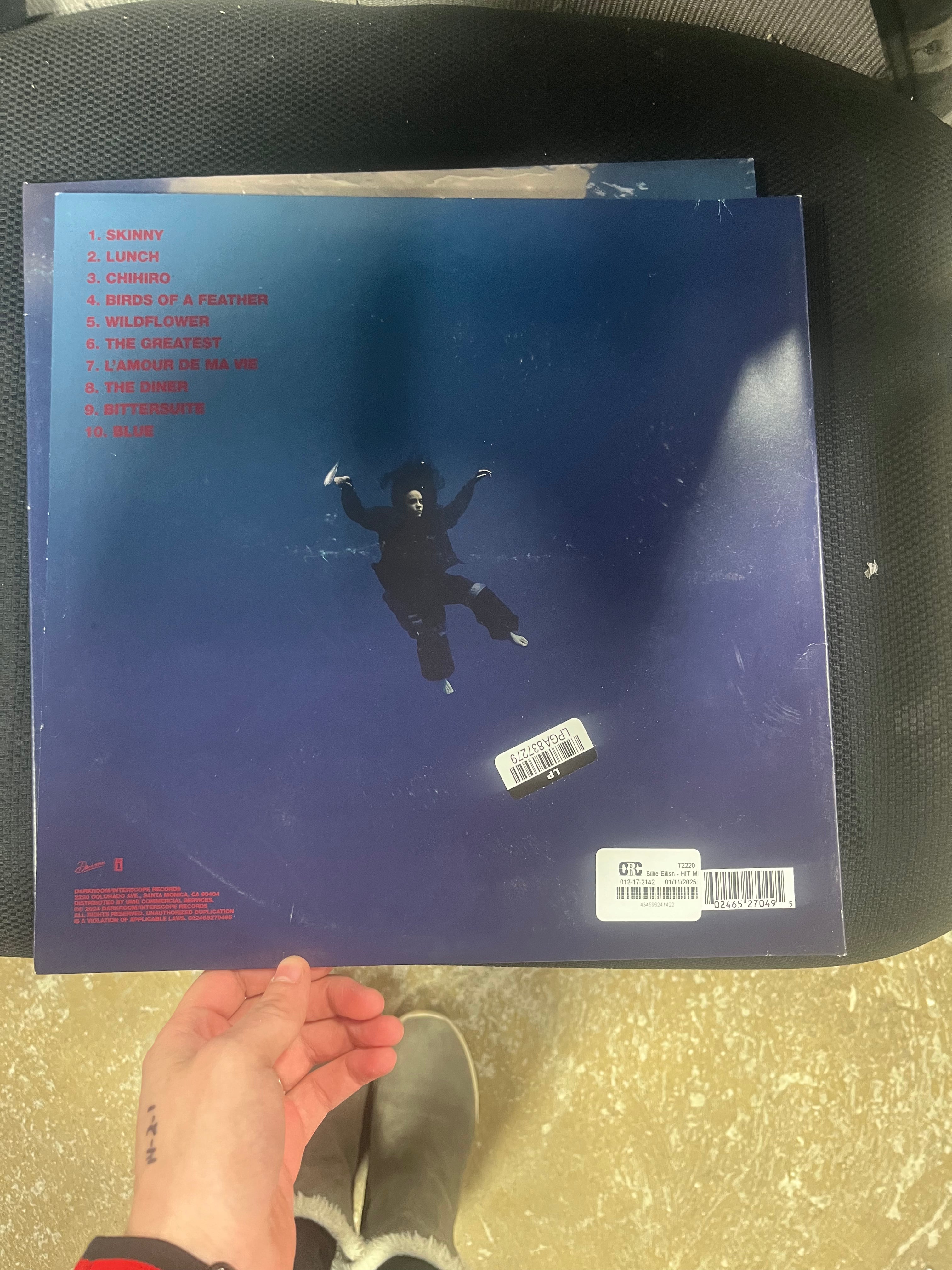 HIT ME HARD AND SOFT ( Vinyl) (Eco-mix Yellow) with Poster