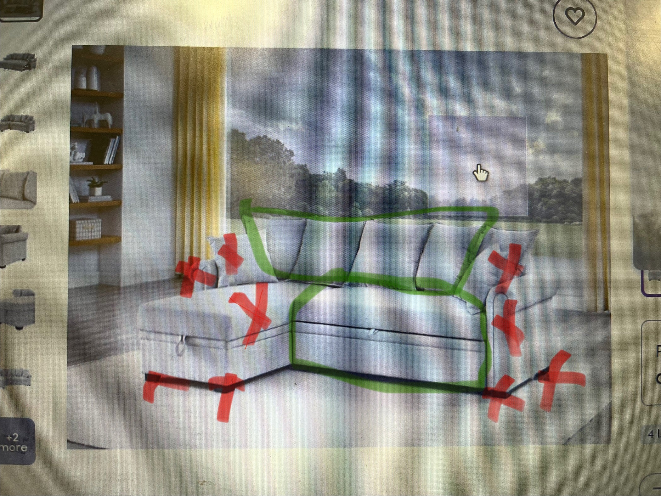 Ameliarae Upholstered Sectional