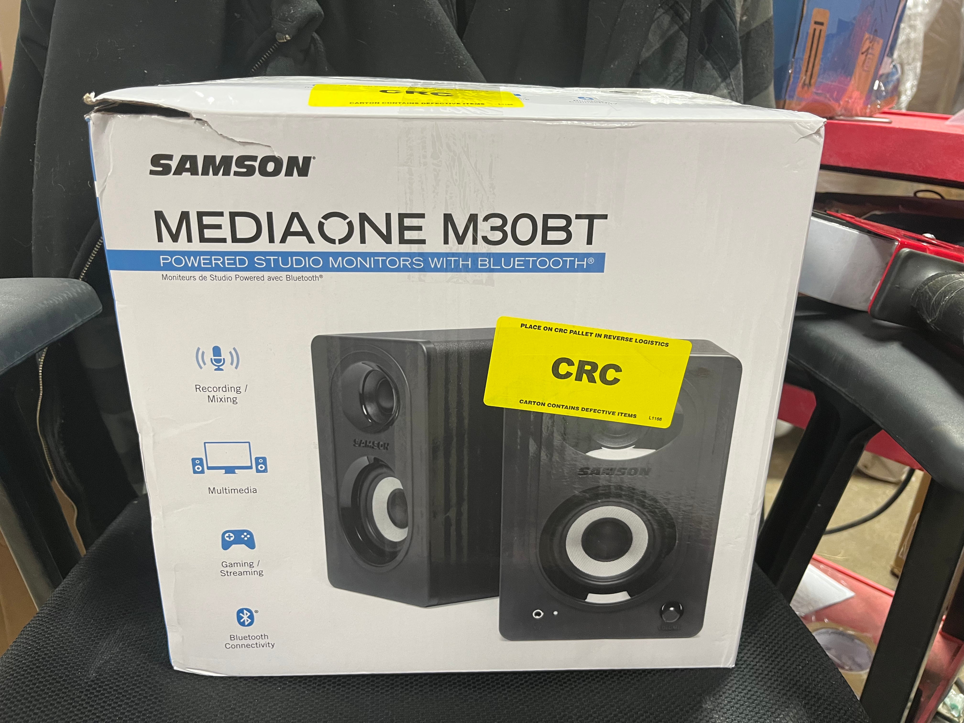 MediaOne M30 Powered Studio Monitors - Pair