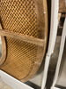 Caning Round Wall Mirror
