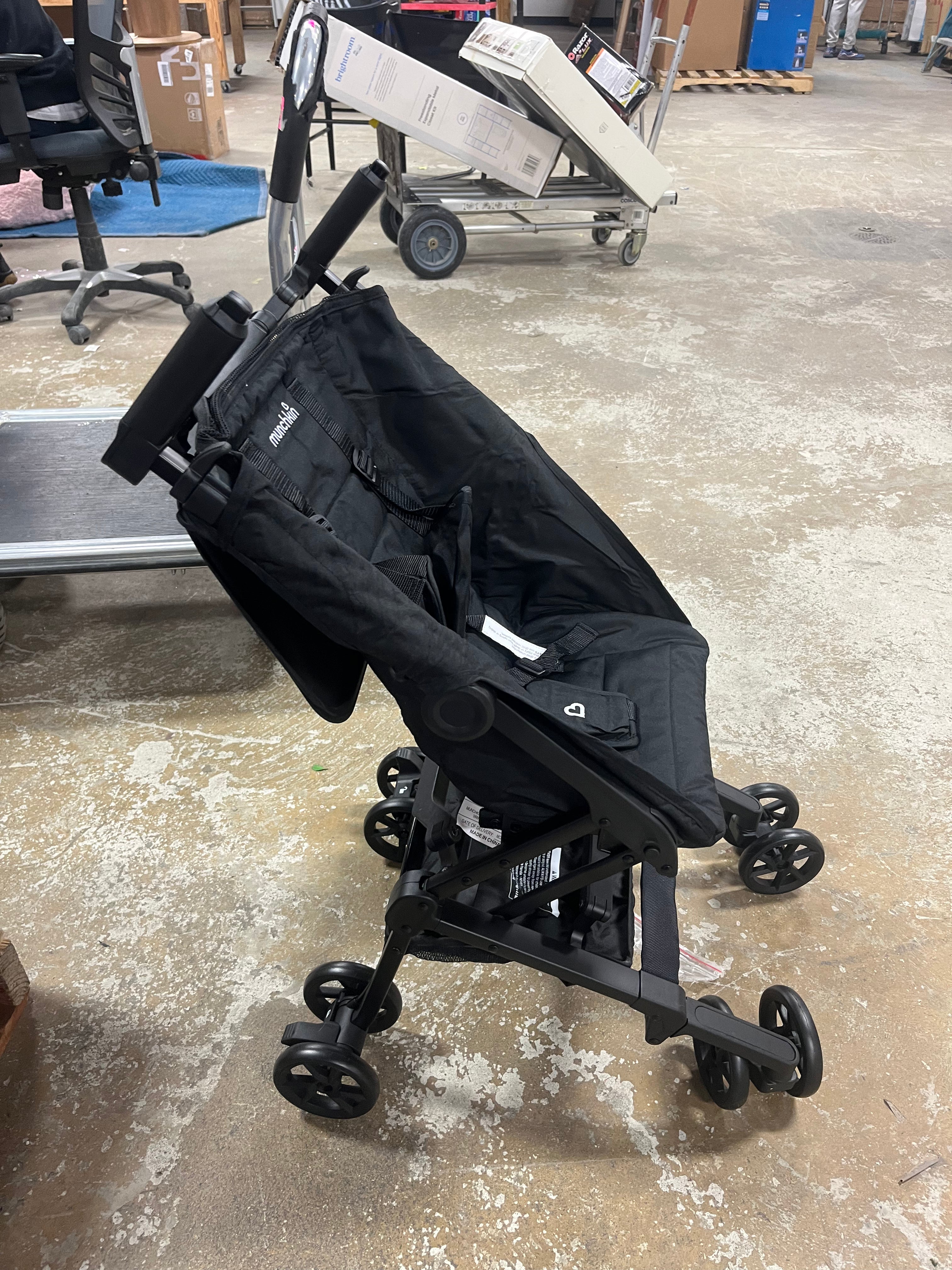 Ultra Compact Lightweight Travel Stroller for Babies & Toddlers, Black, Unisex